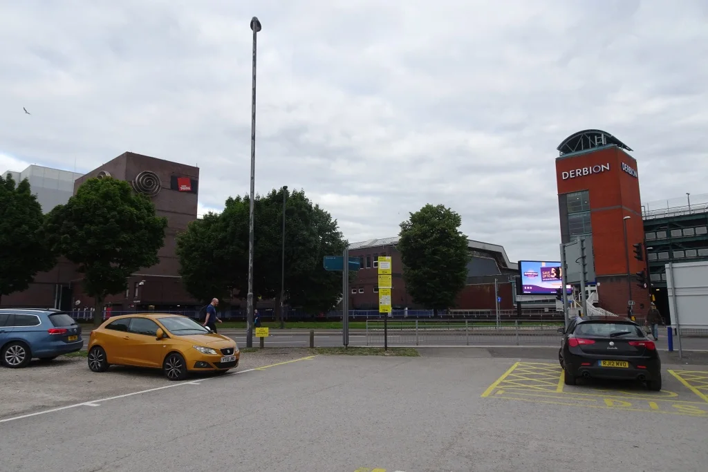 Car park and Traffic Street - geograph.org.uk - 8119229