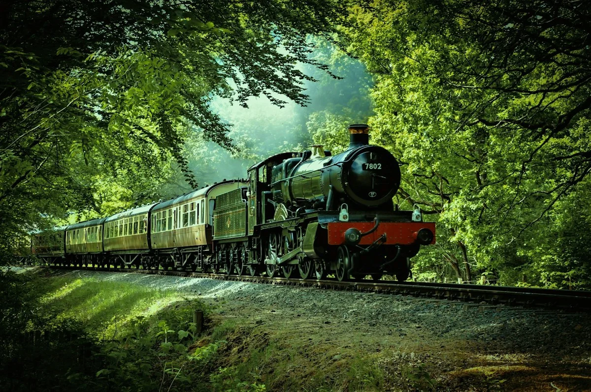 Illustrative railway photograph
